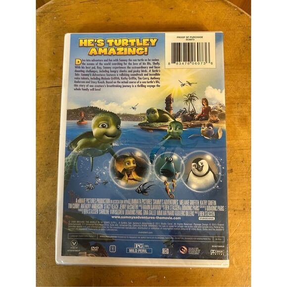 A Turtle's Tale: Sammy's Adventures (DVD, Widescreen) sealed (0146) - Picture 2 of 6